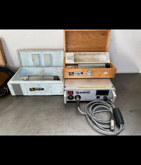 Spintec S19-60 spindlar med SF650 frekvensomformare-1