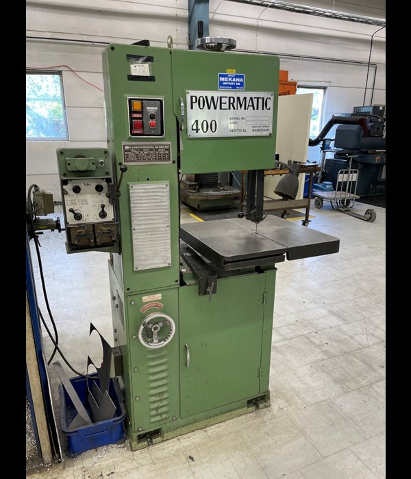 Powermatic 400 vertikal bandsåg-1